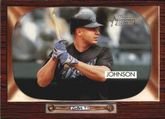 #202 Reed Johnson - Toronto Blue Jays - 2004 Bowman Heritage Baseball