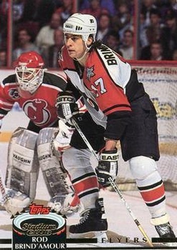 #202 Rod Brind'Amour - Philadelphia Flyers - 1992-93 Stadium Club Hockey