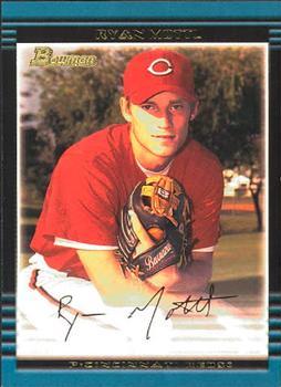 #202 Ryan Mottl - Cincinnati Reds - 2002 Bowman Baseball