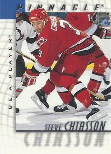 #202 Steve Chiasson - Carolina Hurricanes - 1997-98 Pinnacle Be a Player Hockey