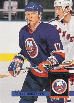 #202 Steve Junker - New York Islanders - 1993-94 Donruss Hockey