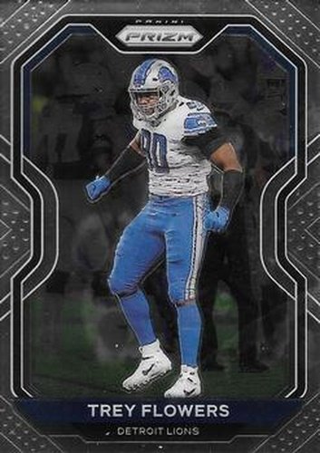 #202 Trey Flowers - Detroit Lions - 2020 Panini Prizm Football
