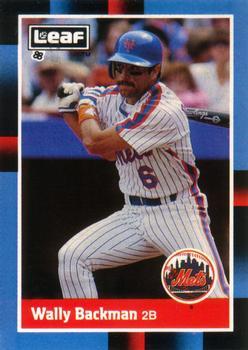 #202 Wally Backman - New York Mets - 1988 Leaf Baseball