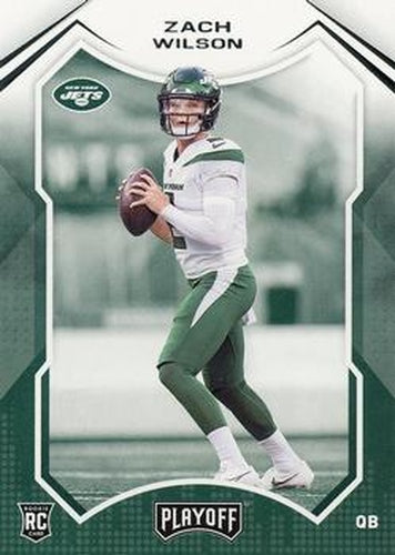 #202 Zach Wilson - New York Jets - 2021 Panini Playoff Football