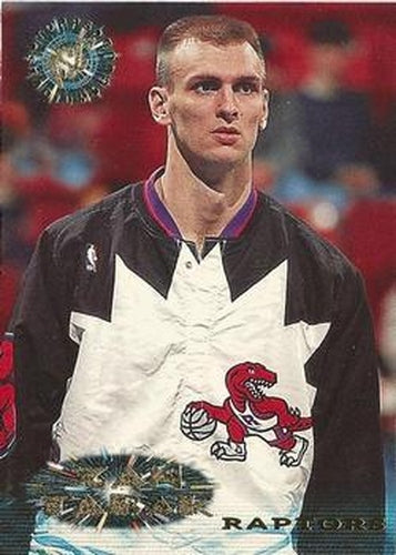 #202 Zan Tabak - Toronto Raptors - 1995-96 Stadium Club Basketball