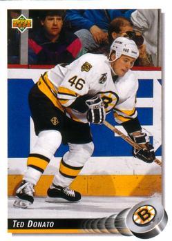 #202 Ted Donato - Boston Bruins - 1992-93 Upper Deck Hockey