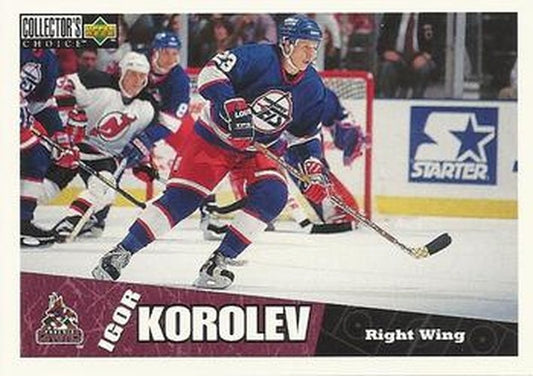 #202 Igor Korolev - Phoenix Coyotes - 1996-97 Collector's Choice Hockey
