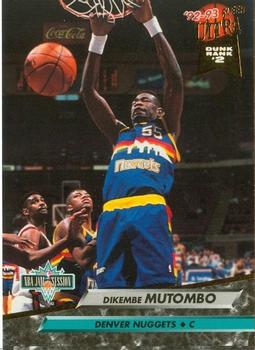 #202 Dikembe Mutombo - Denver Nuggets - 1992-93 Ultra Basketball