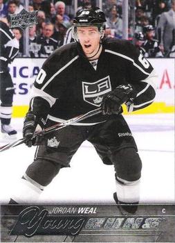 #202 Jordan Weal - Los Angeles Kings - 2015-16 Upper Deck Hockey