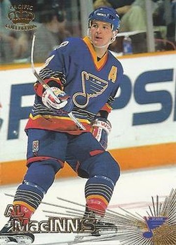 #202 Al MacInnis - St. Louis Blues - 1997-98 Pacific Crown Hockey