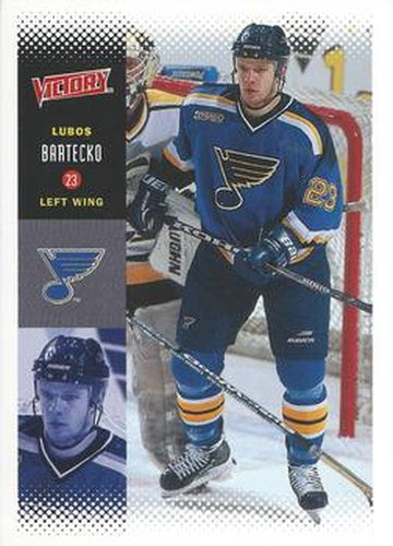 #202 Lubos Bartecko - St. Louis Blues - 2000-01 Upper Deck Victory Hockey