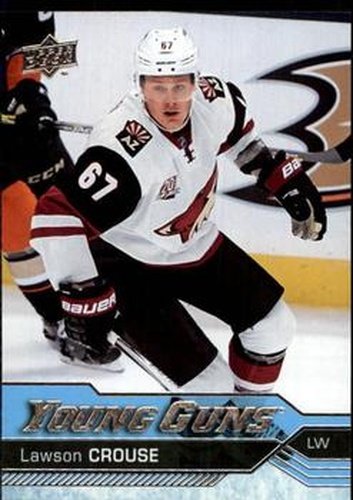 #202 Lawson Crouse - Arizona Coyotes - 2016-17 Upper Deck Hockey