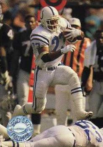 #202 Anthony Johnson - Indianapolis Colts - 1991 Pro Set Platinum Football