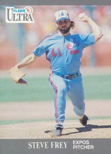 #202 Steve Frey - Montreal Expos - 1991 Ultra Baseball