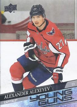 #203 Alexander Alexeyev - Washington Capitals - 2020-21 Upper Deck Hockey