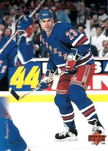 #203 Jeff Beukeboom - New York Rangers - 1995-96 Upper Deck Hockey