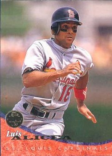 #203 Luis Alicea - St. Louis Cardinals - 1994 Leaf Baseball