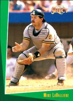 #203 Mike LaValliere - Pittsburgh Pirates - 1993 Select Baseball