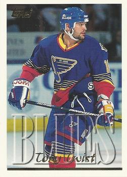#203 Tony Twist - St. Louis Blues - 1995-96 Topps Hockey