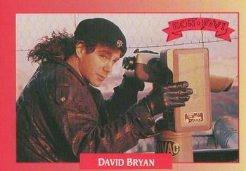 #203 David Bryan - 1991 Brockum Rock Cards