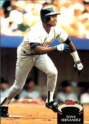 #203 Tony Fernandez - San Diego Padres - 1992 Stadium Club Baseball