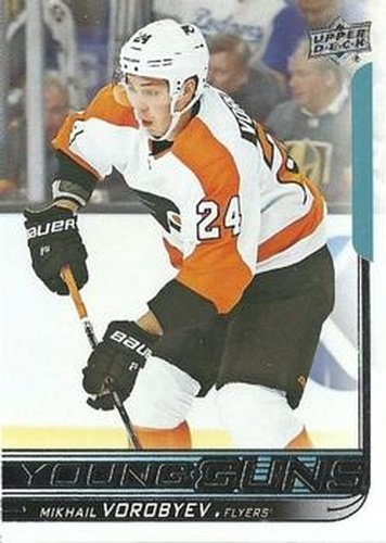 #203 Mikhail Vorobyev - Philadelphia Flyers - 2018-19 Upper Deck Hockey