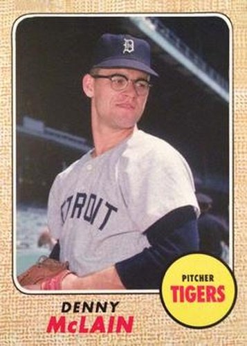 #203 Denny McLain - Detroit Tigers - 2013 Topps Archives Baseball