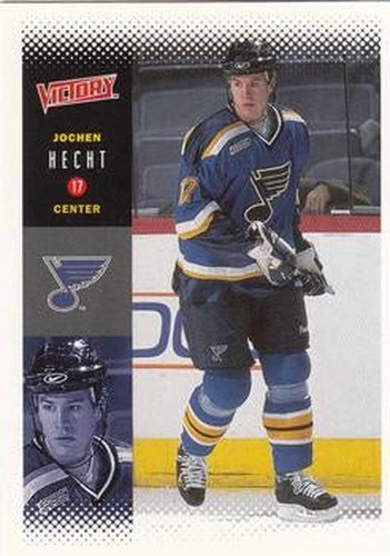 #203 Jochen Hecht - St. Louis Blues - 2000-01 Upper Deck Victory Hockey