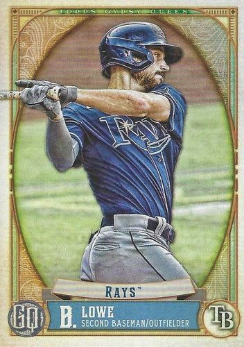 #203 Brandon Lowe - Tampa Bay Rays - 2021 Topps Gypsy Queen Baseball