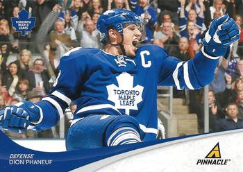 #203 Dion Phaneuf - Toronto Maple Leafs - 2011-12 Panini Pinnacle Hockey