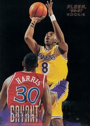 #203 Kobe Bryant - Los Angeles Lakers - 1996-97 Fleer Basketball