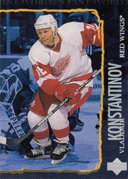 #203 Vladimir Konstantinov - Detroit Red Wings - 1997-98 Upper Deck Hockey