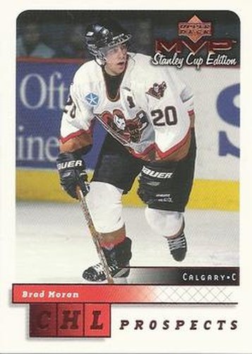 #203 Brad Moran - Calgary Hitmen - 1999-00 Upper Deck MVP Stanley Cup Edition Hockey