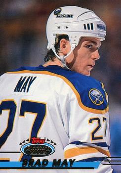 #203 Brad May - Buffalo Sabres - 1993-94 Stadium Club Hockey