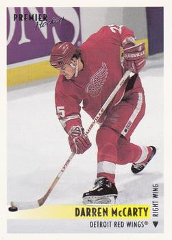 #203 Darren McCarty - Detroit Red Wings - 1994-95 O-Pee-Chee Premier Hockey