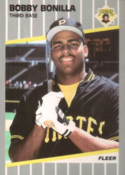 #203 Bobby Bonilla - Pittsburgh Pirates - 1989 Fleer Baseball