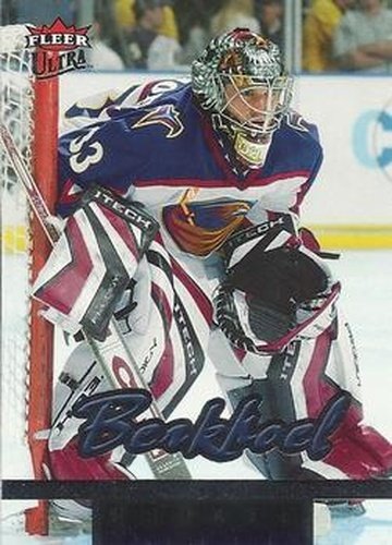 #203 Adam Berkhoel - Atlanta Thrashers - 2005-06 Ultra Hockey