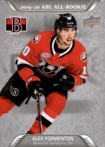 #203 Alex Formenton - Belleville Senators - 2020-21 Upper Deck AHL Hockey