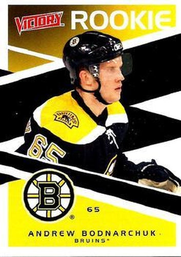 #203 Andrew Bodnarchuk - Boston Bruins - 2010-11 Upper Deck Victory Hockey