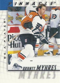 #203 Brantt Myhres - Philadelphia Flyers - 1997-98 Pinnacle Be a Player Hockey