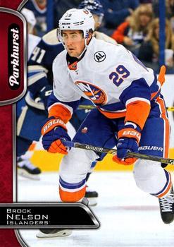 #203 Brock Nelson - New York Islanders - 2016-17 Parkhurst - Red Hockey