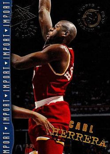 #203 Carl Herrera - Houston Rockets - 1994-95 Stadium Club Basketball