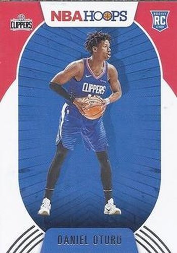 #203 Daniel Oturu - Los Angeles Clippers - 2020-21 Hoops Basketball