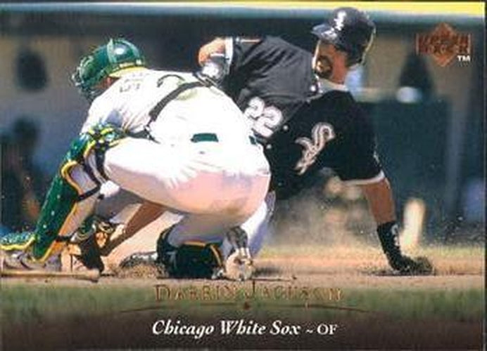 #203 Darrin Jackson - Chicago White Sox - 1995 Upper Deck Baseball