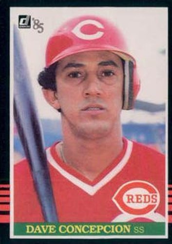 #203 Dave Concepcion - Cincinnati Reds - 1985 Donruss Baseball