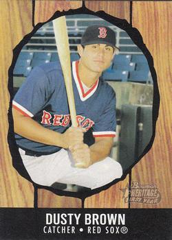#203 Dusty Brown - Boston Red Sox - 2003 Bowman Heritage Baseball