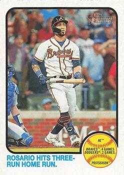 #203 Eddie Rosario - Atlanta Braves - 2022 Topps Heritage Baseball