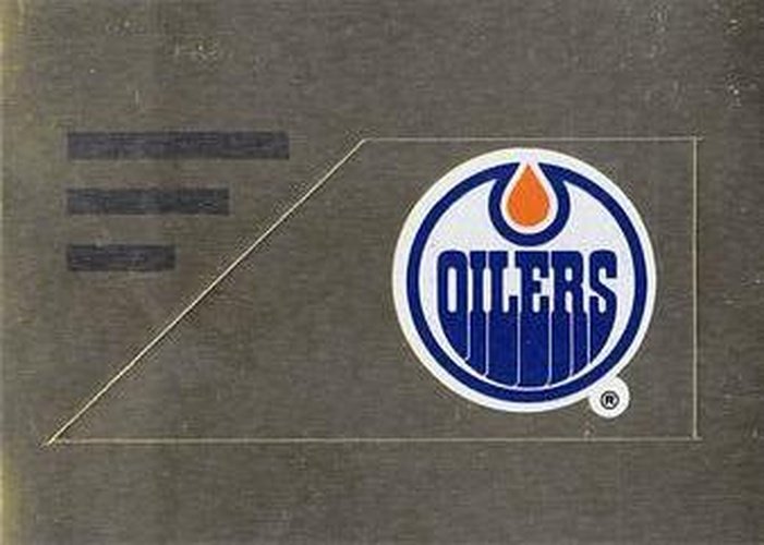 #203 Edmonton Oilers Logo - Edmonton Oilers - 1994-95 Panini Hockey Stickers