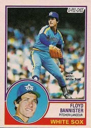 #203 Floyd Bannister - Chicago White Sox - 1983 O-Pee-Chee Baseball
