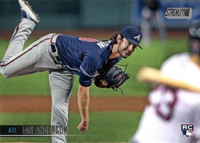 #203 Ian Anderson - Atlanta Braves - 2021 Stadium Club Baseball